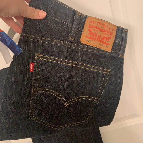 Levi’s 527 Dark Wash Bootcut Jeans - Picture 5 of 8
